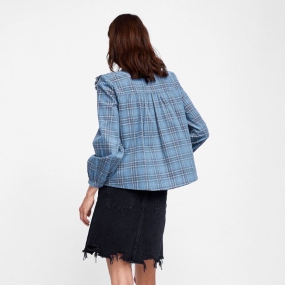 Zara Check Top - Picture 3 of 8